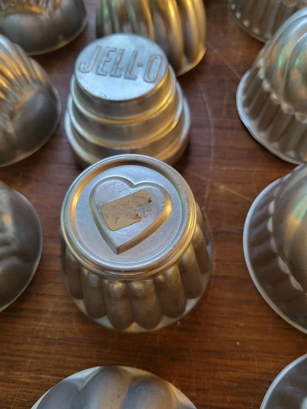 Vintage Lot of 58 Mini Molds and Other Cake and Jell-O Molds